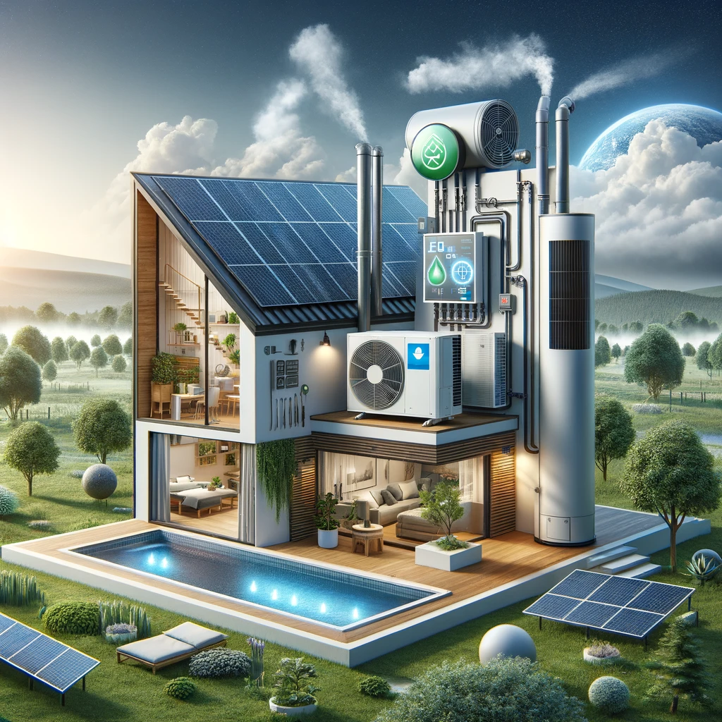 oras-vanduo šilumos siurbliai