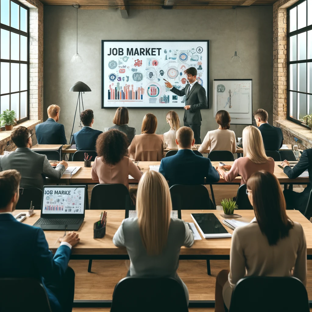 Kursai darbo biržoje