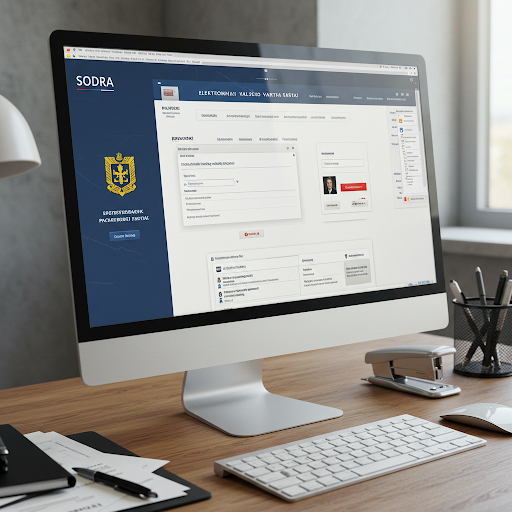 „Sodra“ Elektroninėje Erdvėje: Patogus Būdas Tvarkyti Socialinio Draudimo Reikalus