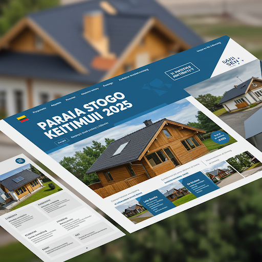 Parama stogo keitimui 2025 metais: viskas, ką reikia žinoti