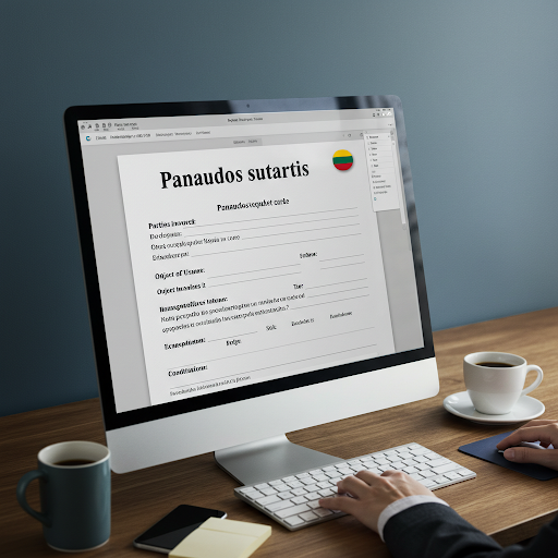 Panaudos sutartis: viskas, ką reikia žinoti apie neatlygintiną daiktų naudojimą