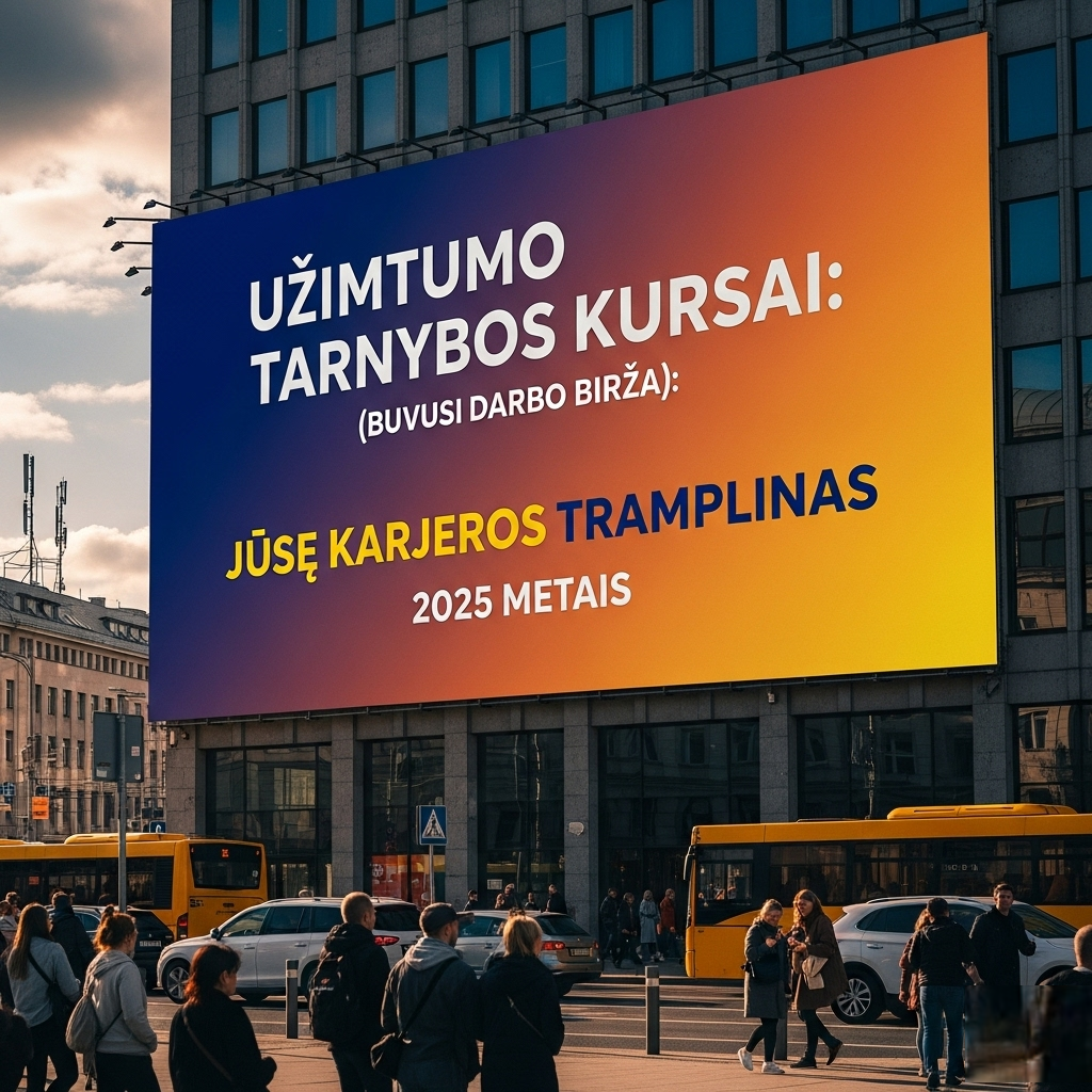 Užimtumo Tarnybos Kursai (Buvusi Darbo Birža): Jūsų Karjeros Tramplinas 2025 Metais