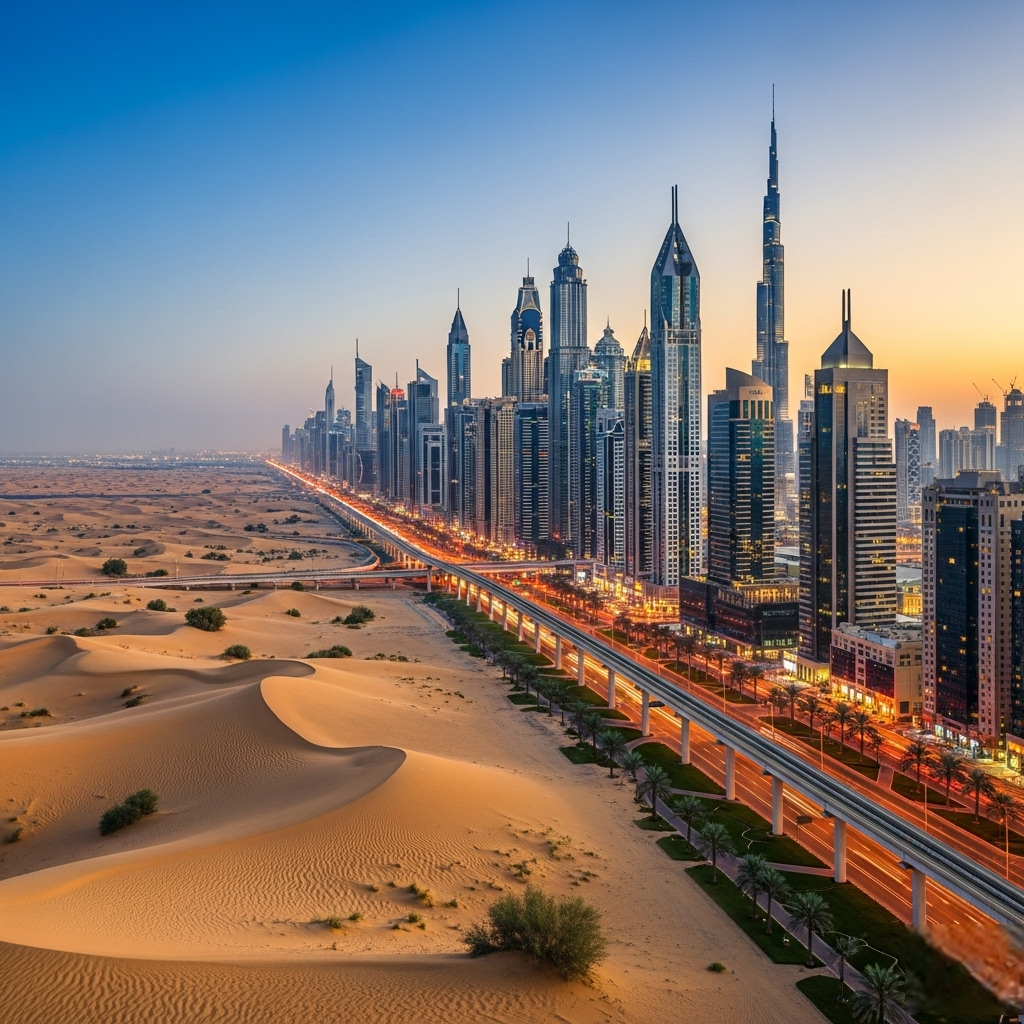 Jungtiniai Arabų Emyratai: Nuo dykumos smėlio iki ateities metropolio