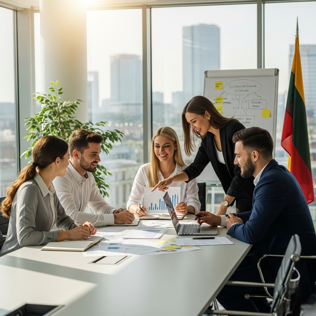 Verslo kūrimas Lietuvoje: Išsamus gidas nuo idėjos iki sėkmės