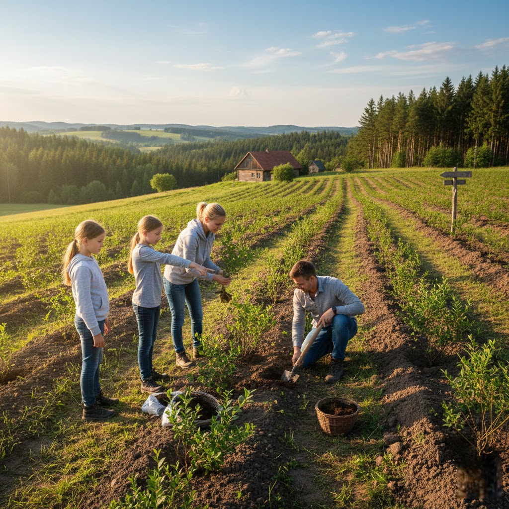 Šilauogių sodinimas: tikslus planas gausiam uogų derliui