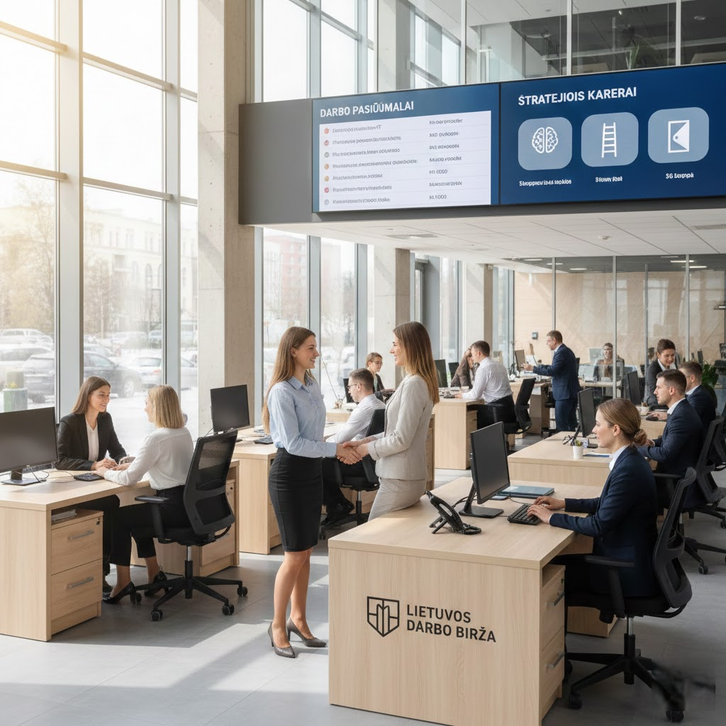 Lietuvos darbo birža ir darbo pasiūlymai: Strategijos, kurios atveria duris