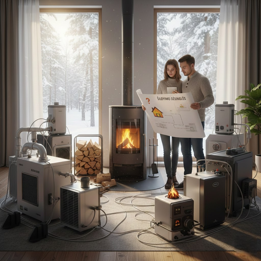 Kaip nepasiklysti šildymo džiunglėse: katilų pasirinkimo strategija Jūsų namams
