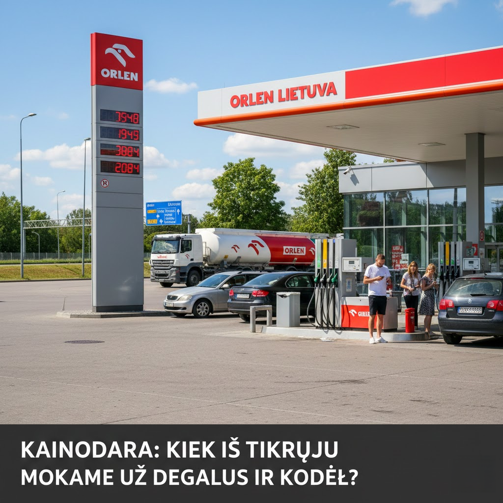Orlen Lietuva kainodara: Kiek iš tikrųjų mokame už degalus ir kodėl? Orlen Lietuva kainodara: Kiek iš tikrųjų mokame už degalus ir kodėl?