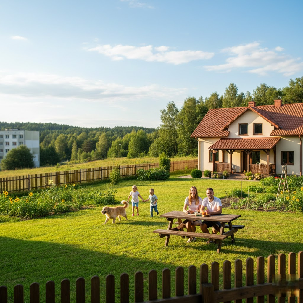 Šiaulių rajono magnetizmas: Kodėl verta keisti butą į nuosavą kiemą?
