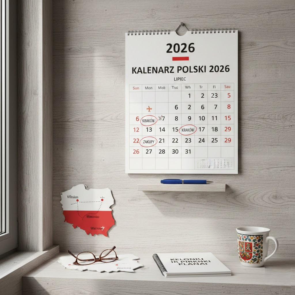 Lenkijos Kalendorius 2026: Planuokite Keliones ir Pirkinius Iš Anksto Lenkijos Kalendorius 2026: Planuokite Keliones ir Pirkinius Iš Anksto