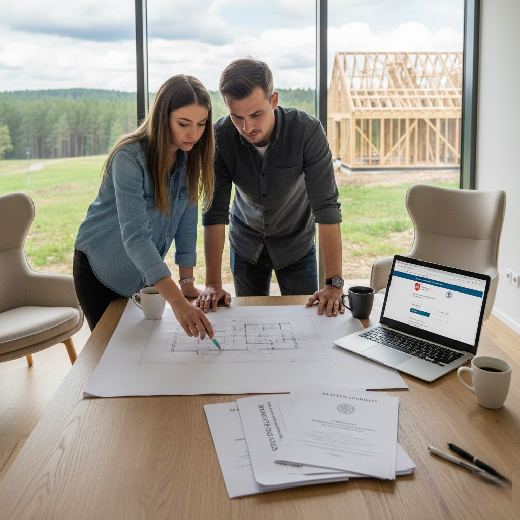 Statybos leidimas 2025: kada biurokratija būtina ir kur dažniausiai klysta naujakuriai?