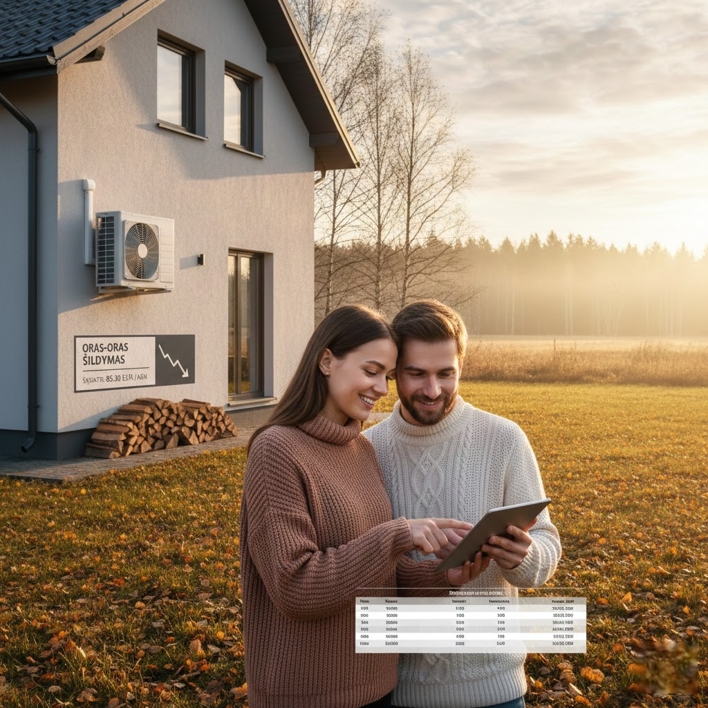 Oras-oras šildymo sąskaitos: realūs skaičiai ir taupymo strategijos Oras-oras šildymo sąskaitos: realūs skaičiai ir taupymo strategijos