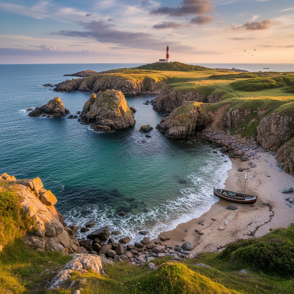Bornholmas: Uolėta Skandinavijos Paslaptis Vidury Baltijos