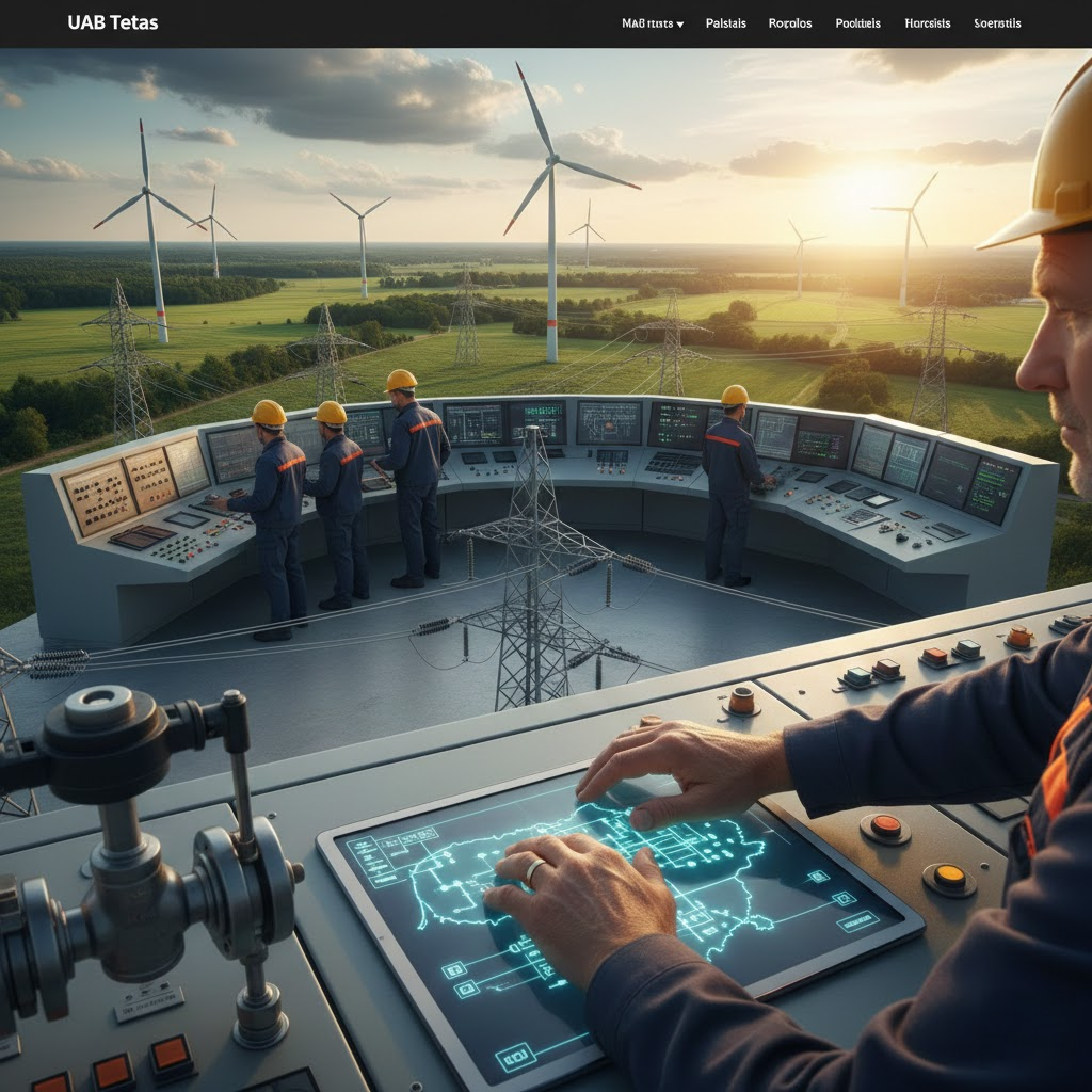 UAB Tetas: Nematomos rankos, kuriančios Lietuvos energetinį saugumą