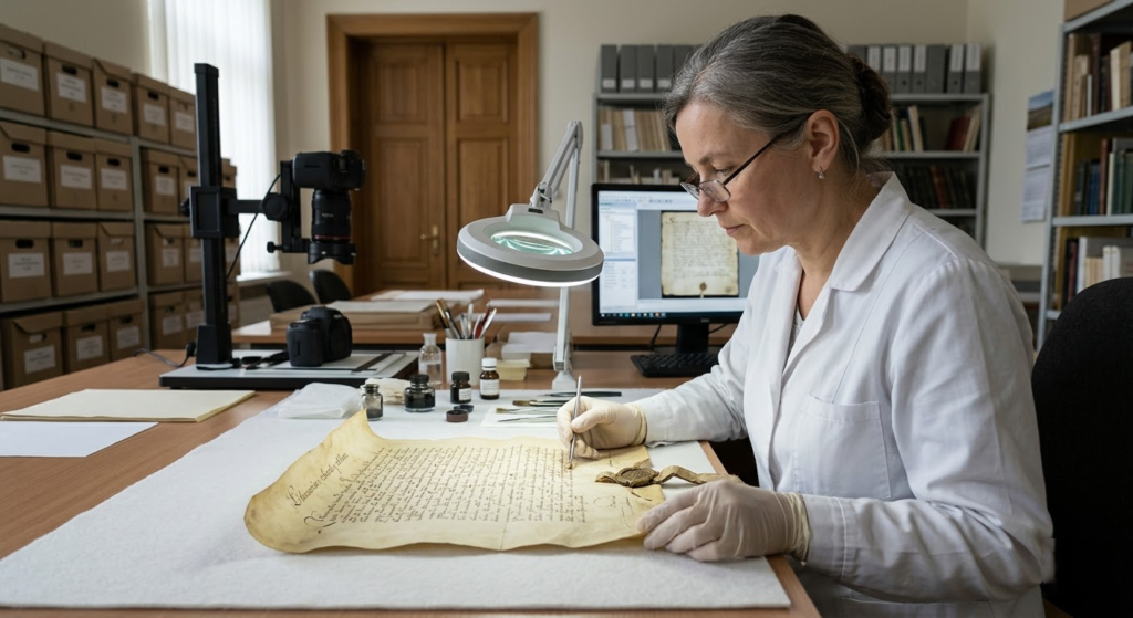 Archyvų paslaptys ir vertė: Nuo senovinių pergamentų iki skaitmeninės amžinybės Archyvų paslaptys ir vertė: Nuo senovinių pergamentų iki skaitmeninės amžinybės