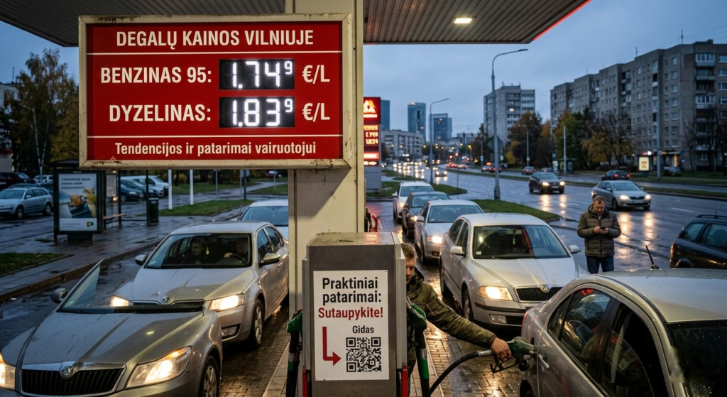 Degalų kainos Vilniuje: Išsamus gidas, tendencijos ir praktiniai patarimai kiekvienam vairuotojui