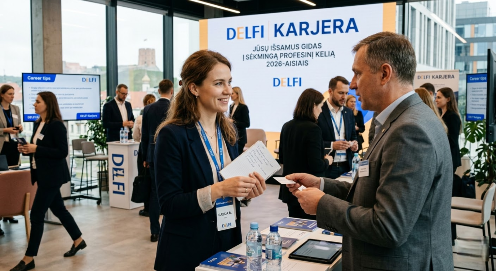 Delfi Karjera: Jūsų išsamus gidas į sėkmingą profesinį kelią 2026-aisiais