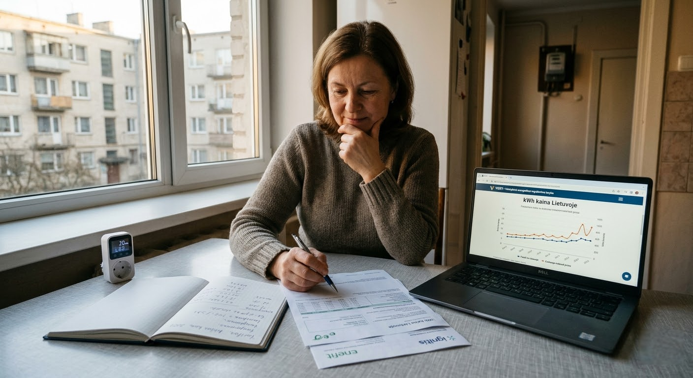 kWh kaina Lietuvoje: Išsamus vadovas vartotojui apie elektros tarifus, rinkos pokyčius ir taupymo strategijas