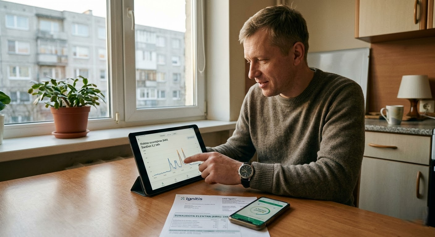 Kas iš tiesų yra kWh? Išsamus gidas apie kilovatvalandes, taupymą ir išmaniąją energetiką Lietuvoje