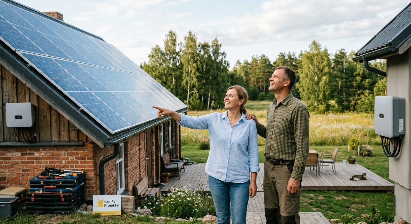 Paskola saulės elektrinei: viskas, ką privalote žinoti apie tvarią investiciją į ateitį