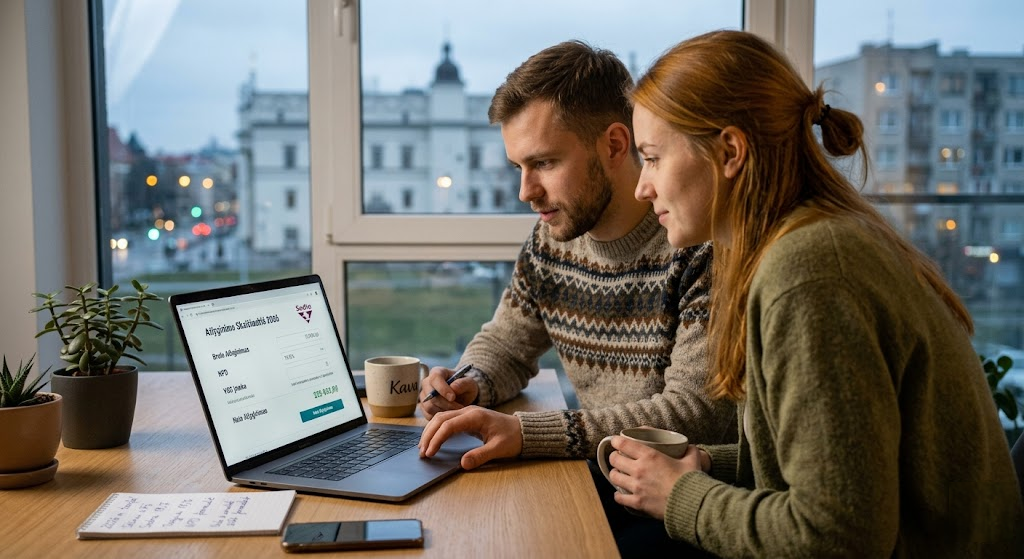 Atlyginimo skaičiuoklė: viskas, ką privalote žinoti apie savo uždarbį 2026 metais Atlyginimo skaičiuoklė: viskas, ką privalote žinoti apie savo uždarbį 2026 metais