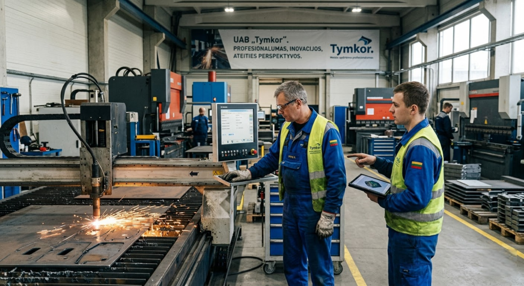 UAB „Tymkor“: Metalo apdirbimo profesionalumas, inovacijos ir ateities perspektyvos