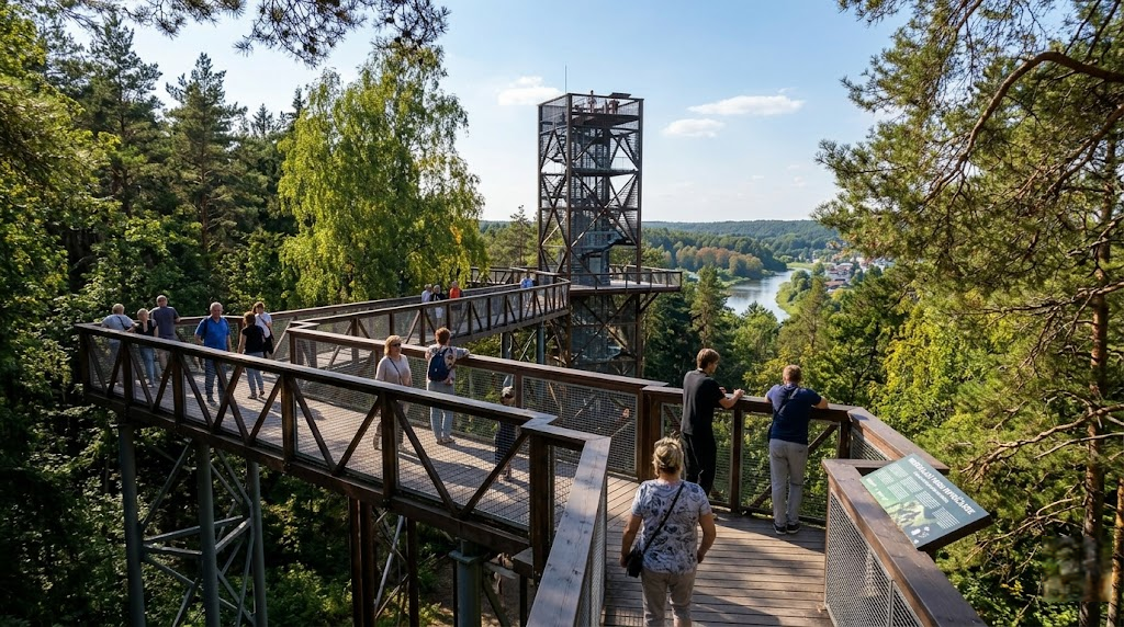 Medžių lajų takas Anykščiuose: Išsamus gidas po kelionę virš miško viršūnių