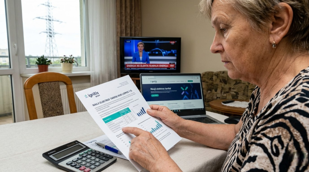 „Ignitis“ elektros kaina nuo liepos: viskas, ką privalote žinoti apie naujus tarifus ir rinkos pokyčius