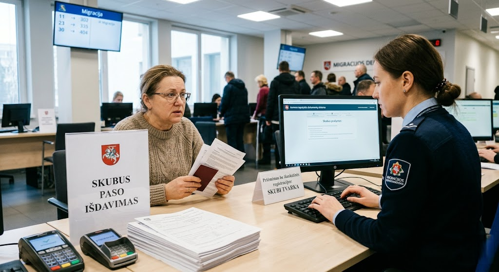 Skubus paso darymas: viskas, ką reikia žinoti apie greitą asmens dokumento gavimą