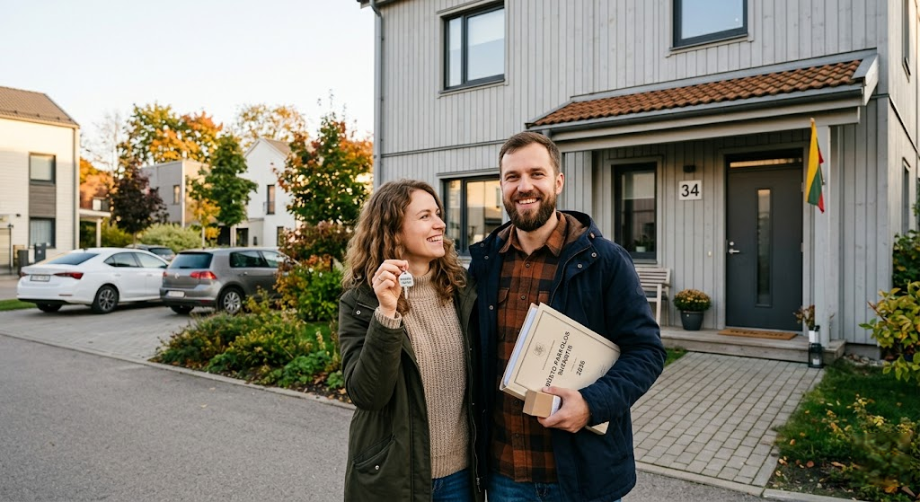 Būsto paskola: išsamus 2026 m. gidas – nuo svajonės iki raktų įteikimo