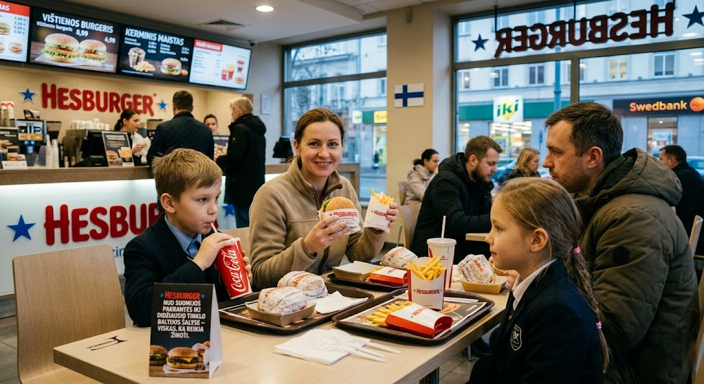 Hesburger: Nuo Suomijos Pakrantės iki Didžiausio Tinklo Baltijos Šalyse – Viskas, Ką Reikia Žinoti