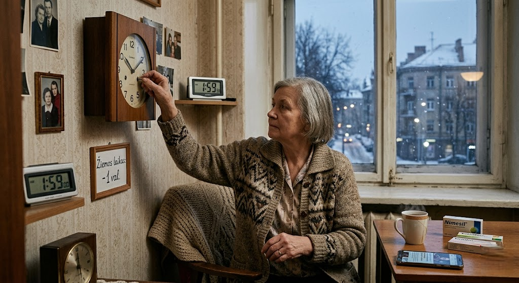 Žiemos laikas: viskas, ką reikia žinoti apie laikrodžių sukimą, poveikį sveikatai ir ateities perspektyvas