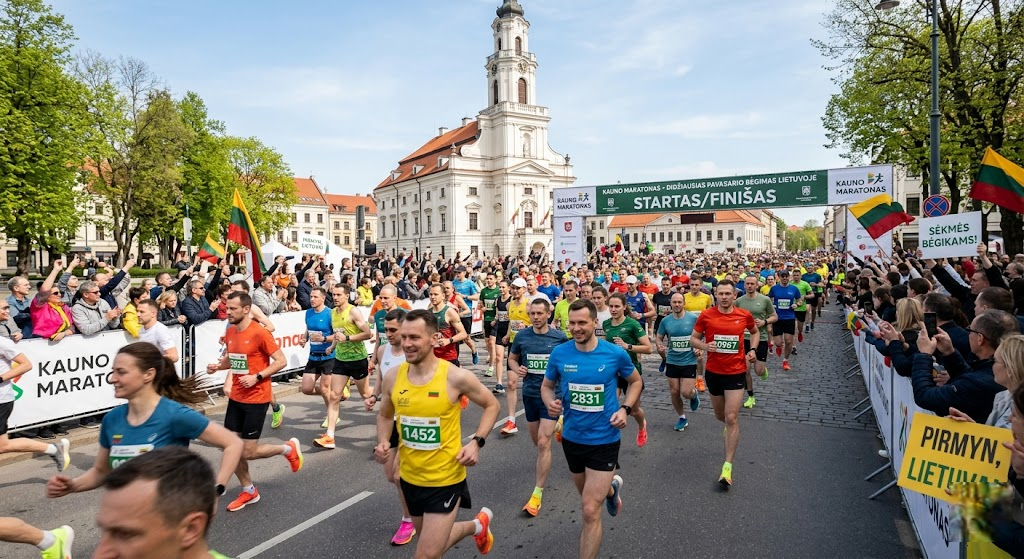 Kauno maratonas: viskas, ką reikia žinoti apie didžiausią pavasario bėgimo šventę Lietuvoje Kauno maratonas: viskas, ką reikia žinoti apie didžiausią pavasario bėgimo šventę Lietuvoje