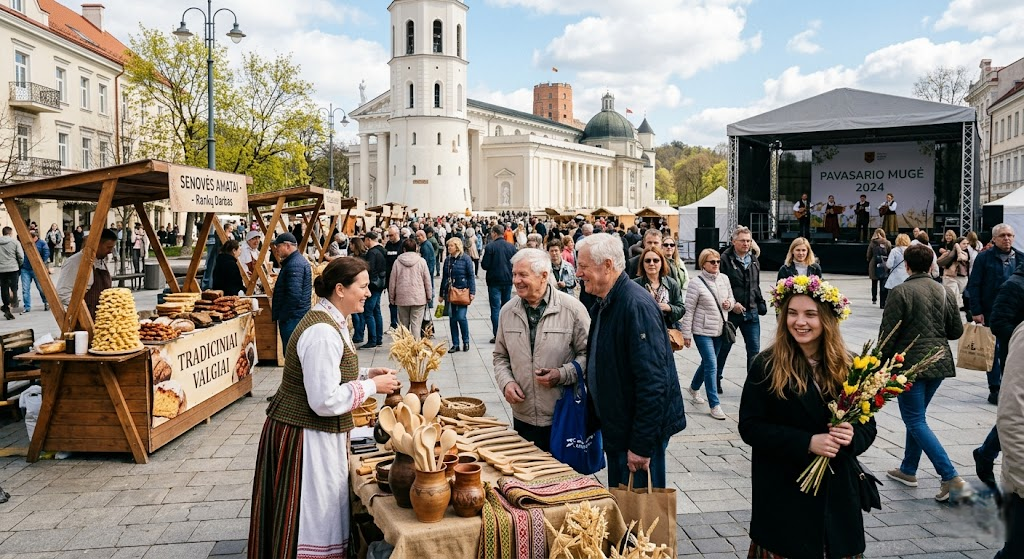 Pavasario mugė: Nuo senovinių tradicijų iki modernaus šurmulio – kodėl tai svarbiausia pavasario šventė Lietuvoje? Pavasario mugė: Nuo senovinių tradicijų iki modernaus šurmulio – kodėl tai svarbiausia pavasario šventė Lietuvoje?