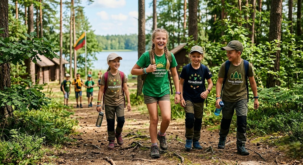 Vaikų vasaros stovyklos: Kaip išsirinkti geriausią nuotykį ir paruošti vaiką savarankiškumo egzaminui?