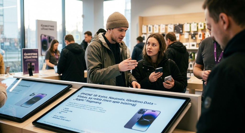 iPhone 18 kaina, naujovės ir išleidimo data: viskas, ką reikia žinoti apie būsimąjį „Apple“ flagmaną