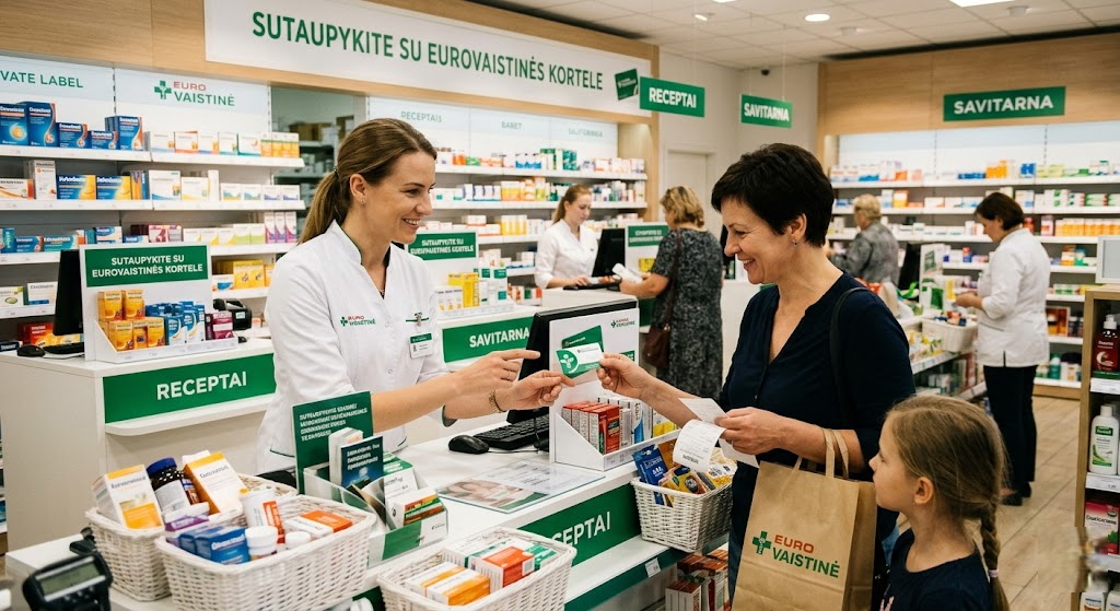 Eurovaistinė: Viskas, ką reikia žinoti apie didžiausią vaistinių tinklą Lietuvoje – nuo paslaugų iki sutaupymo paslapčių