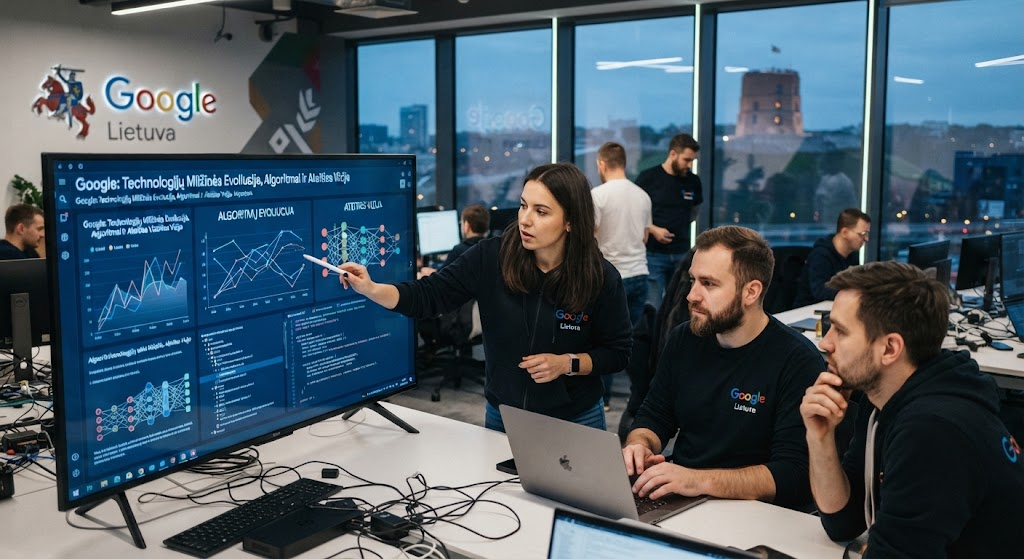 Google: Technologijų Milžinės Evoliucija, Algoritmai ir Ateities Vizija