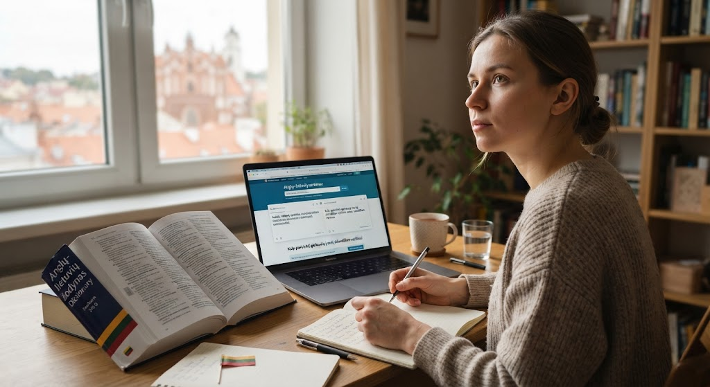 Anglų–lietuvių žodynas: Kaip pasirinkti geriausią įrankį sklandžiam vertimui Anglų–lietuvių žodynas: Kaip pasirinkti geriausią įrankį sklandžiam vertimui