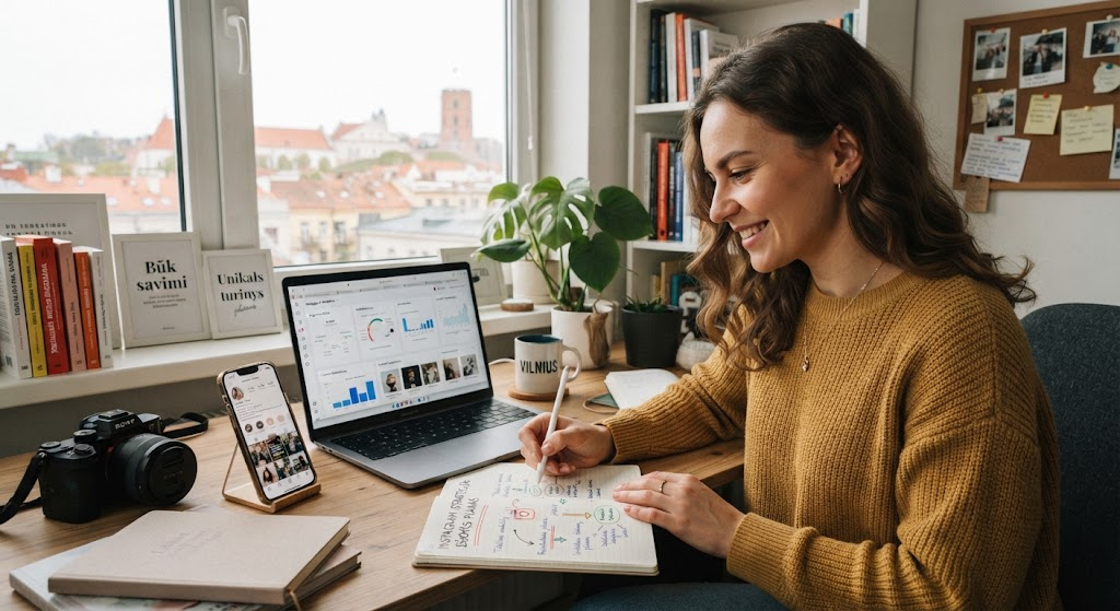 Instagram Rinkodara ir Augimo Strategijos: Kaip Išsiskirti Konkurencingoje Aplinkoje