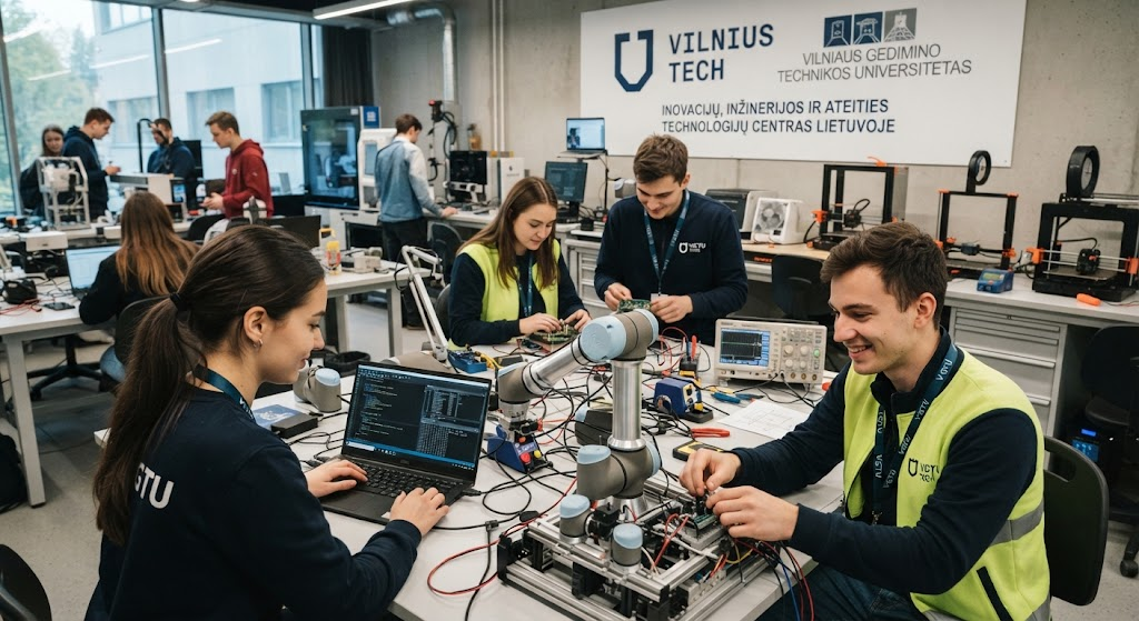 VILNIUS TECH (VGTU): Inovacijų, Inžinerijos ir Ateities Technologijų Centras Lietuvoje VILNIUS TECH (VGTU): Inovacijų, Inžinerijos ir Ateities Technologijų Centras Lietuvoje