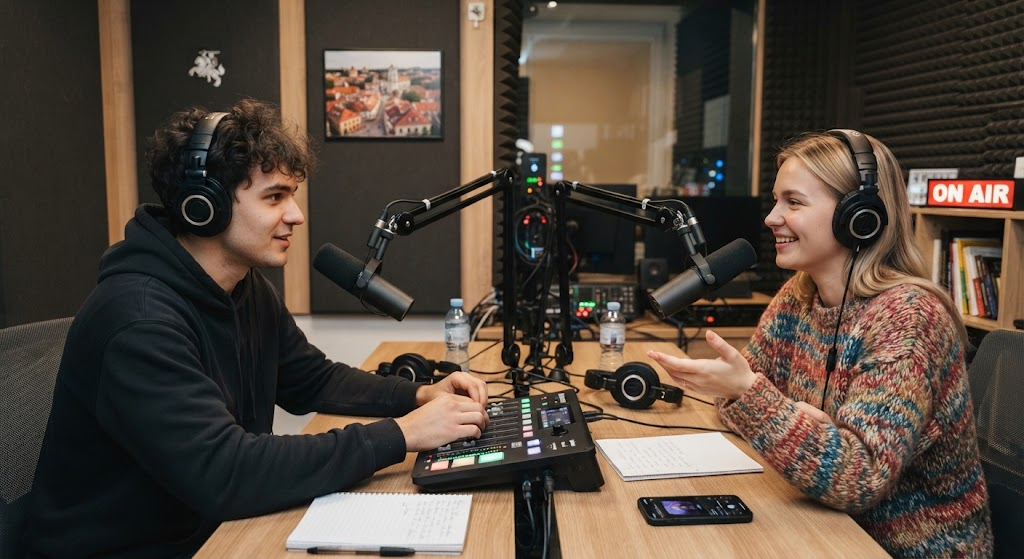 Podkastai: Audio Turinio Evoliucija ir Kodėl Jie Užkariavo Pasaulį Podkastai: Audio Turinio Evoliucija ir Kodėl Jie Užkariavo Pasaulį
