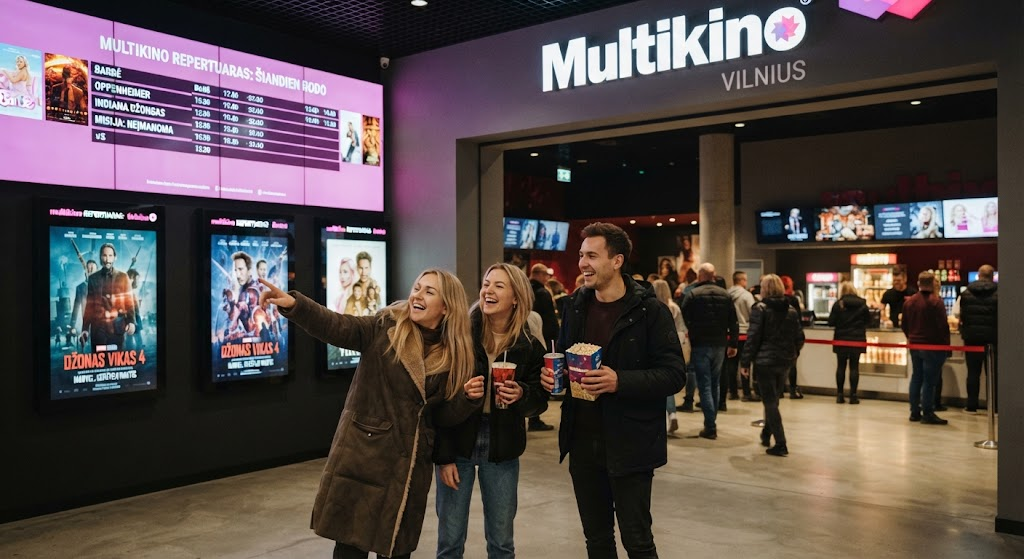 Multikino Vilnius: Modernaus Kino Standartai, Repertuaro Paslaptys ir Nepamirštamos Ekrano Patirtys