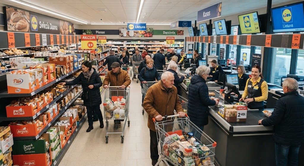 Lidl Lietuvoje: Prekybos Fenomenas, Efektyvumo Strategijos ir Pirkėjų Lojalumas Lidl Lietuvoje: Prekybos Fenomenas, Efektyvumo Strategijos ir Pirkėjų Lojalumas