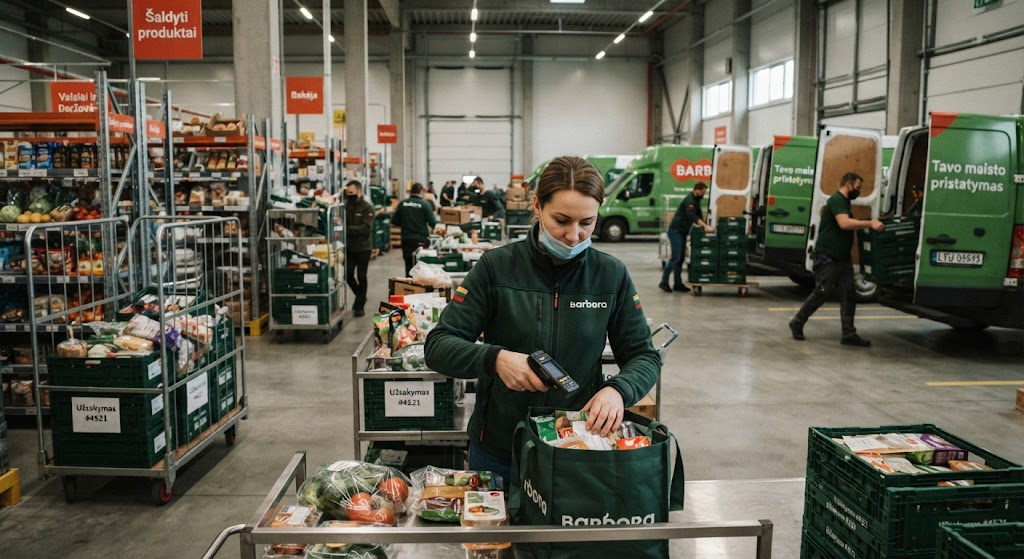„Barbora“ Lietuvoje: Nematoma maisto pristatymo imperijos pusė