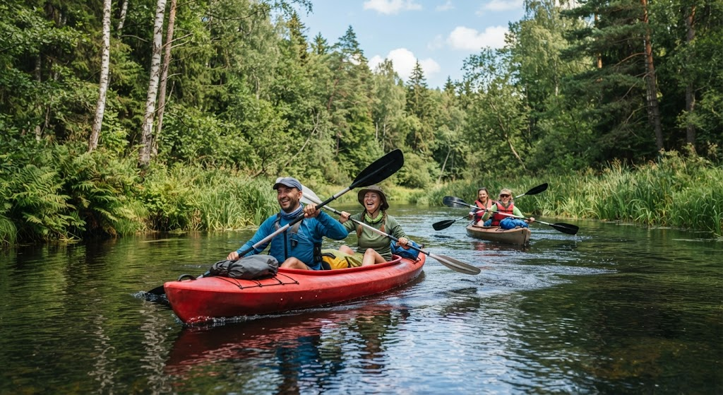 Baidarės Lietuvoje: Nepamirštamas Vandens Turizmas ir Aktyvus Poilsis Gamtoje Baidarės Lietuvoje: Nepamirštamas Vandens Turizmas ir Aktyvus Poilsis Gamtoje