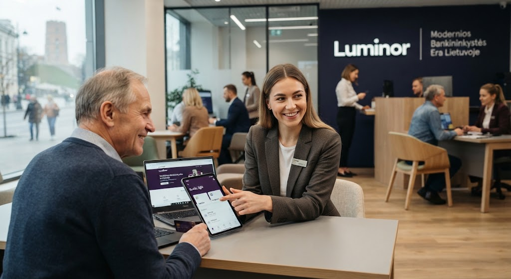 Luminor Bankas: Modernios Bankininkystės Era Lietuvoje Luminor Bankas: Modernios Bankininkystės Era Lietuvoje