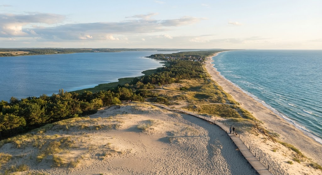 Kuršių nerija: Unikalus gamtos stebuklas tarp dviejų vandenų