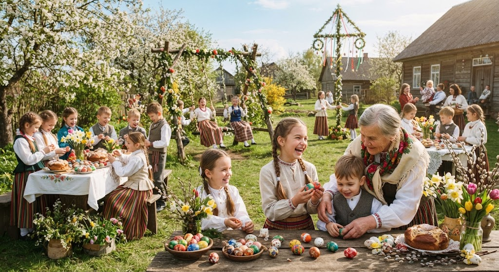 Atvelykis: Vaikų Velykėlių Tradicijos, Gyvybės Prabudimas ir Pavasario Papročiai