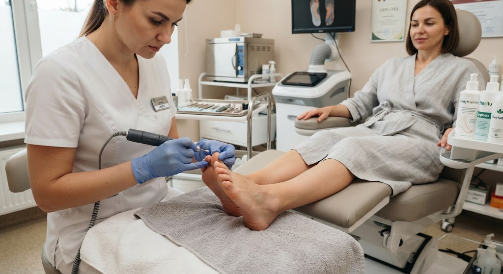 Tobulas pedikiūras: Profesionali pėdų priežiūra, inovacijos ir sveikata
